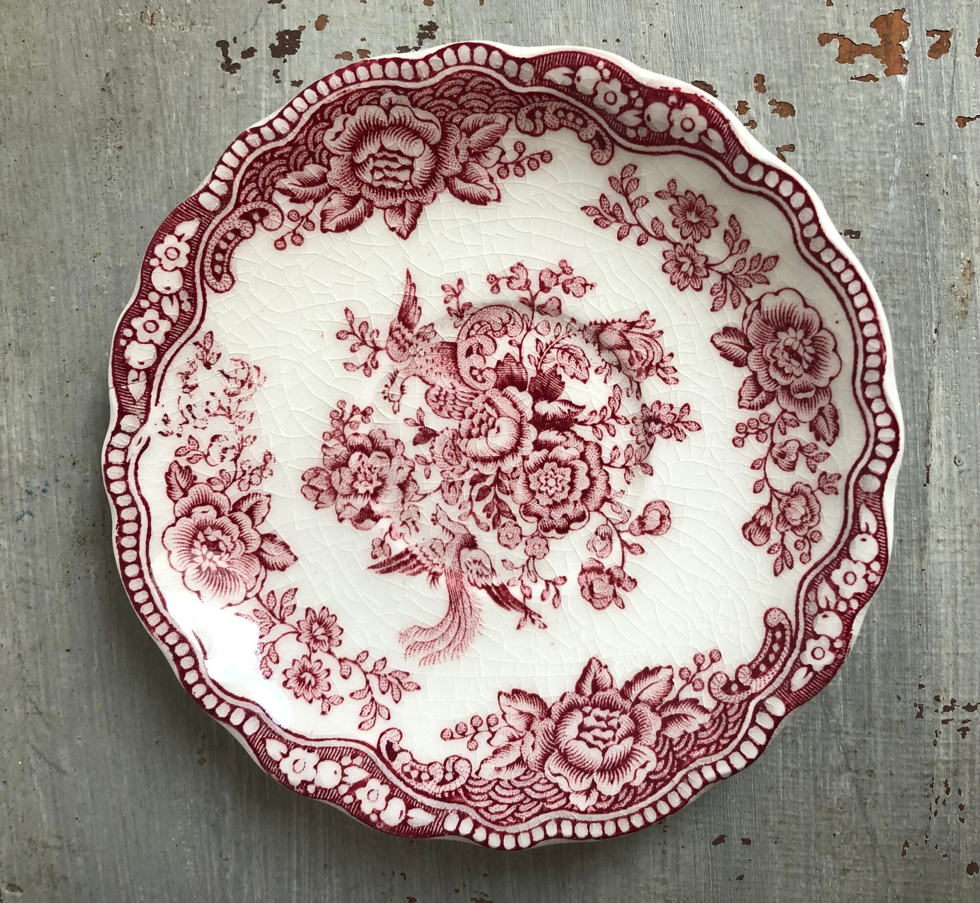 Lot de 24 pièces service à café complet modèle « Bristol » Crown Ducal England