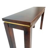 Parchment console