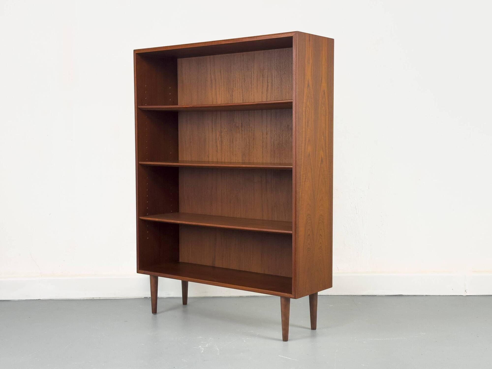Danish Teak Bookcase by Børge Mogensen for Søborg, 1960s