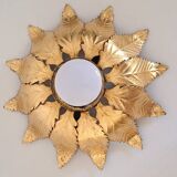 Gold metal ceiling light