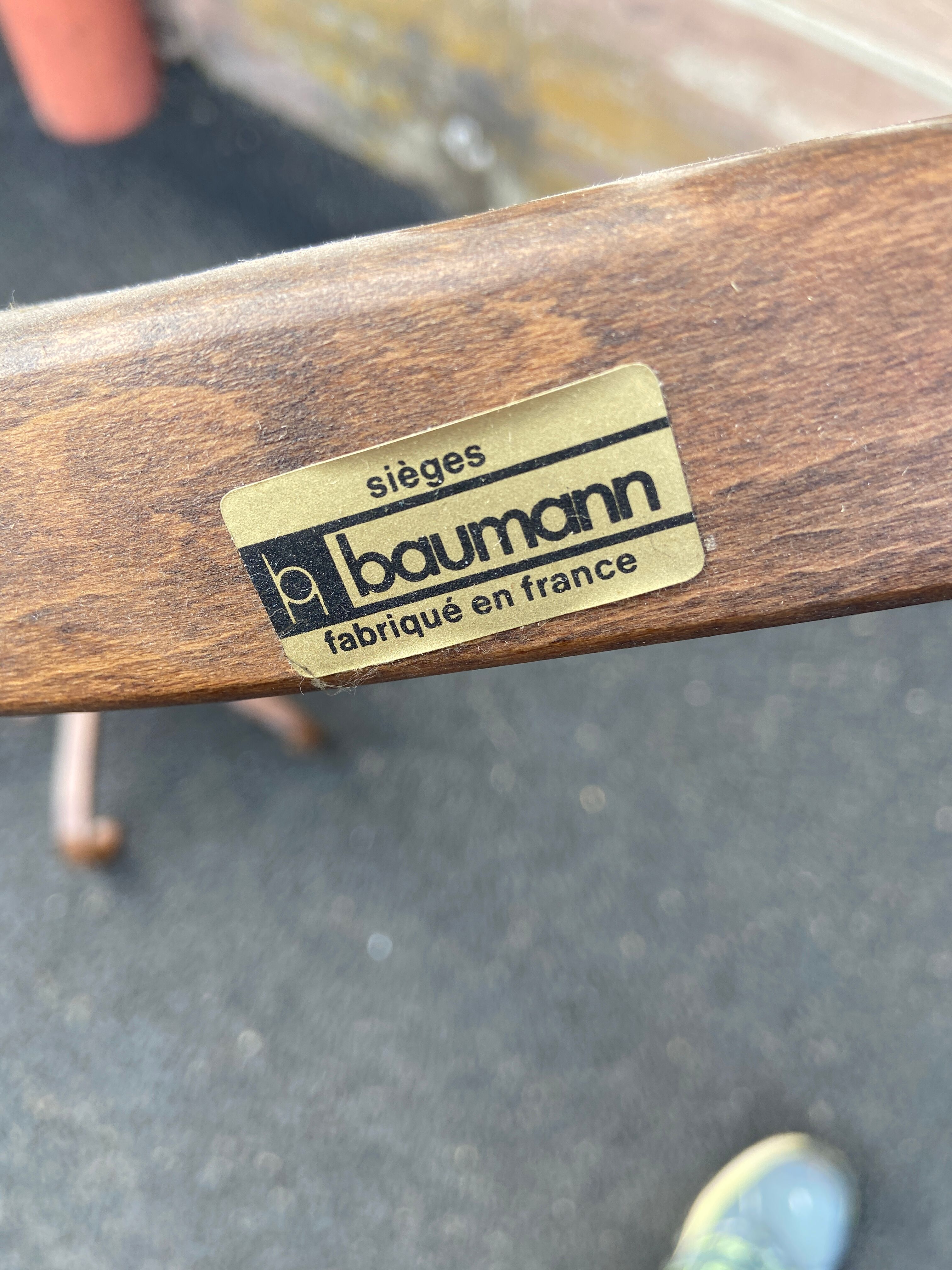 Vintage baumann parrot coat rack