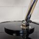 Vintage black Bauhaus H. Busquet Hala desk lamp model 144 dutch design