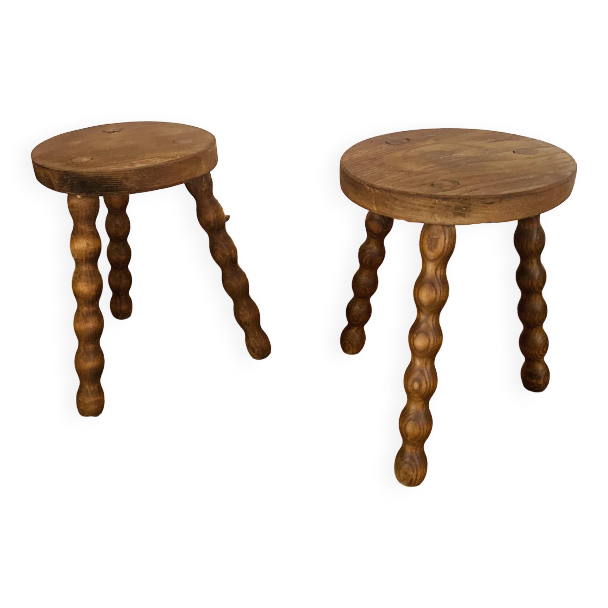 Paire de tabourets