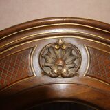 Beech display cabinet, 3 shelves, very good condition.