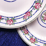 Duo assiettes Longwy