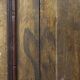 Painted folk art bridal cupboard 1769