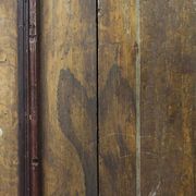 Painted folk art bridal cupboard 1769