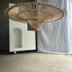 Suspension rattan saucer iron frame D:120 H:60