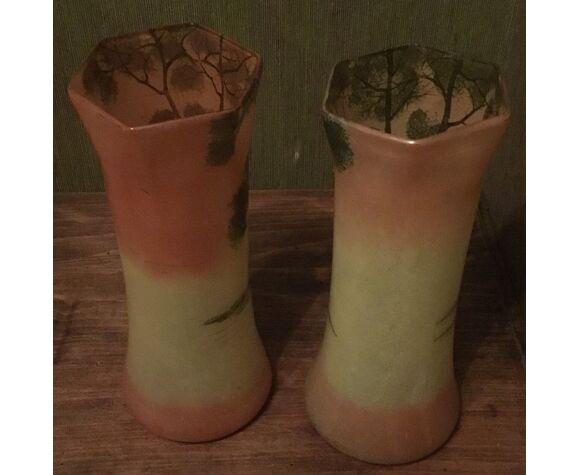 Pair of Legras vase | Selency