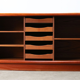 Dyrlund Denmark 1950s drum teak credence