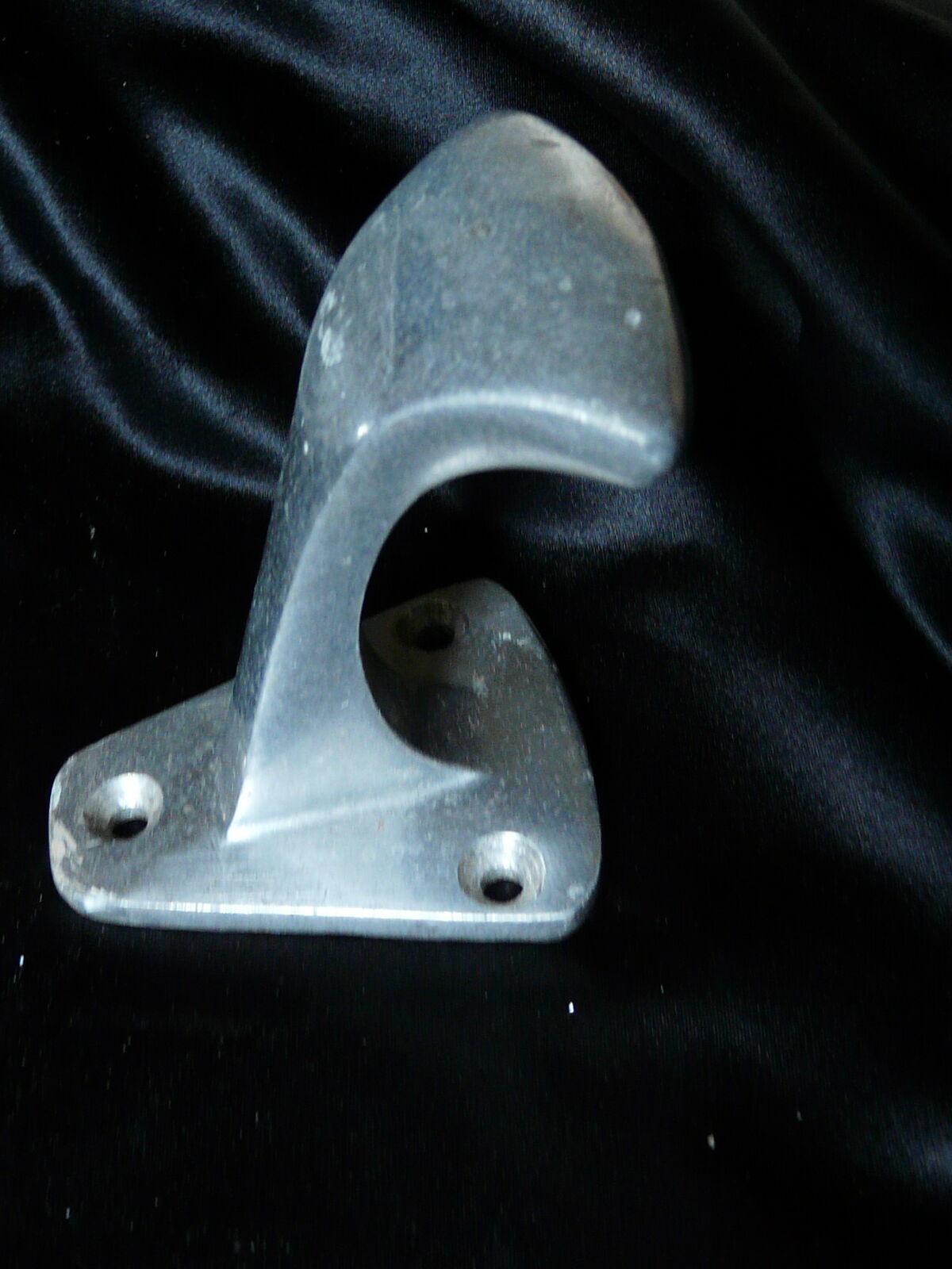 Peg wearing coat aluminum