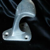 Peg wearing coat aluminum