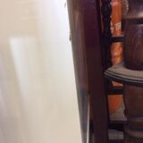 High furniture in white lacquered wood