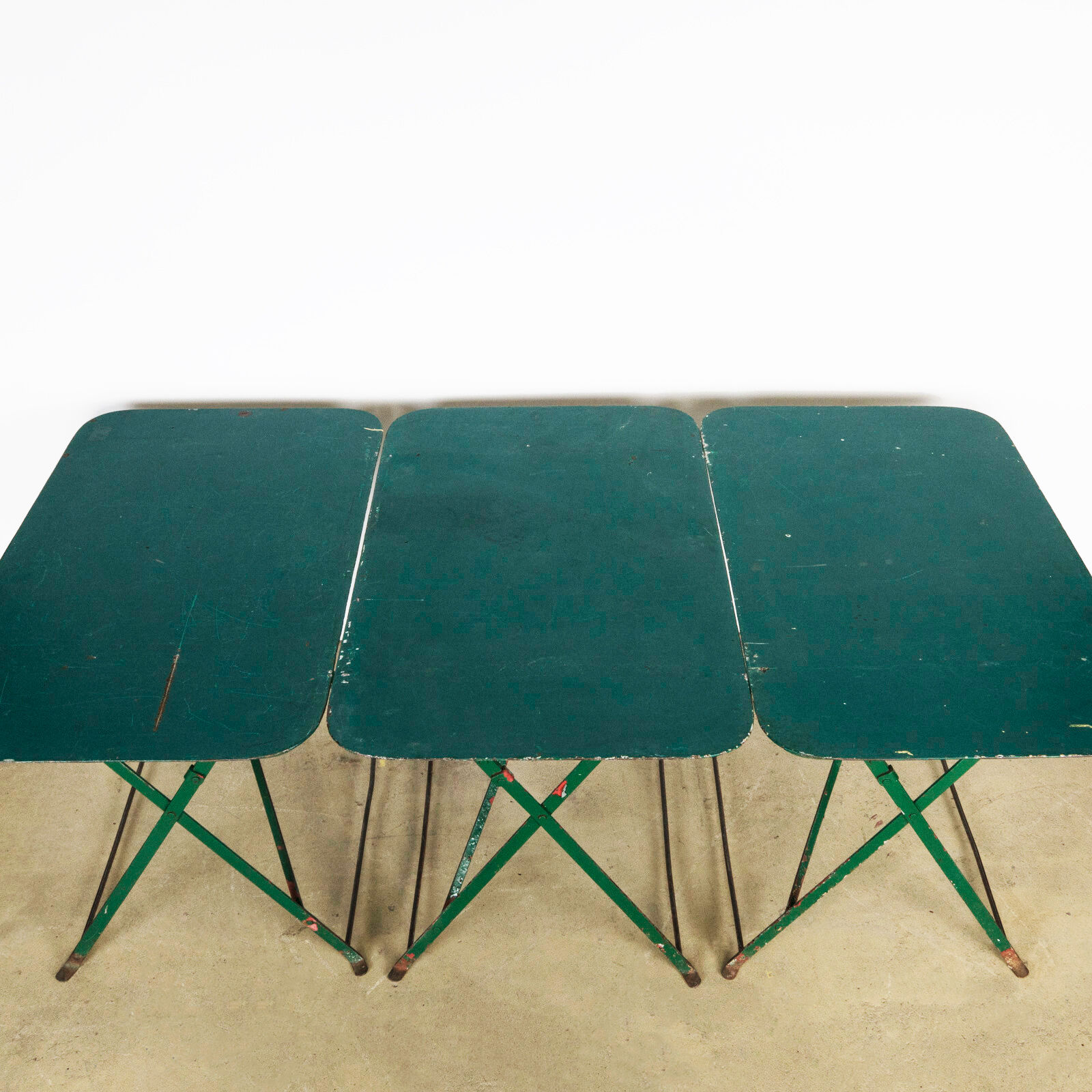 French Iron Garden Tables Set