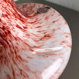 Vintage pop art opaline Florence vase design, Italy