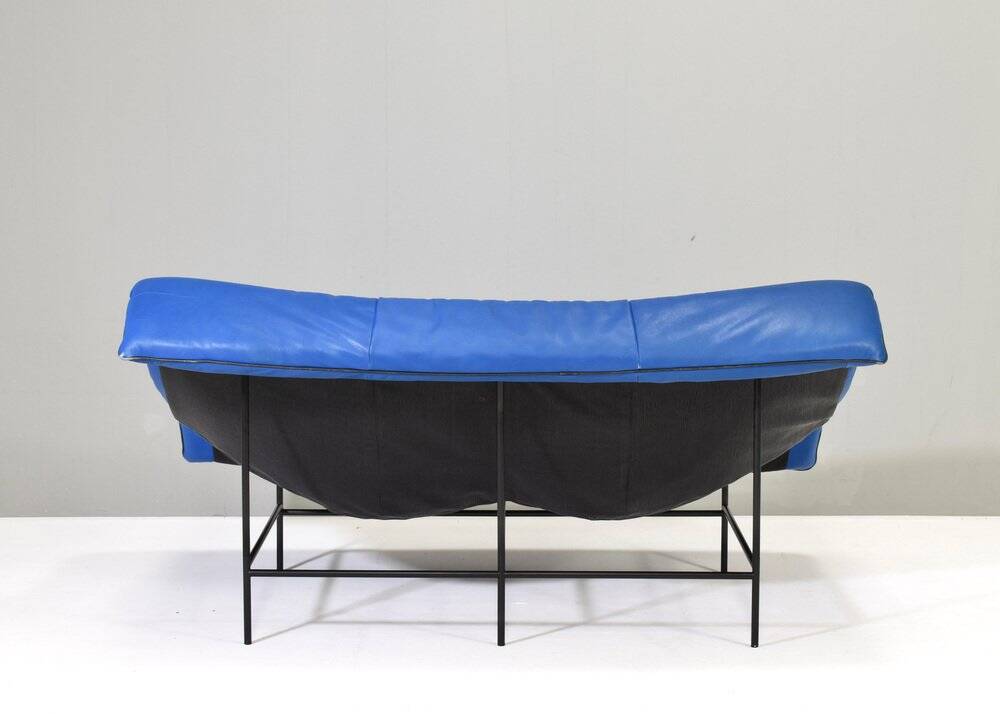 Butterfly sofa in leather by Gerard Van Den Berg for Montis, Netherlands, 1980s