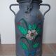 Large old farm milk pot