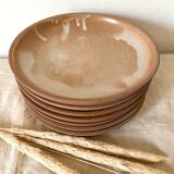 Vintage stoneware plates