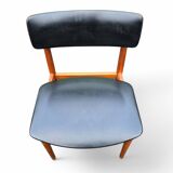 Scandinavian Sax chair in teak 60's