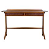 Console Ico Parisi walnut Italy 1950s