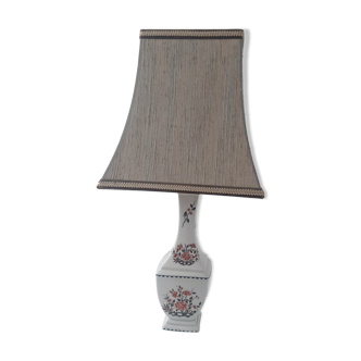 Porcelain table lamp from Paris