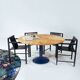 Xxl Drench marble Zanotta postmodern dining table