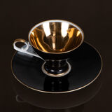 Set Cup and saucer in porcelain Bavaria 1950
