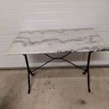 Table bistro heavy marble