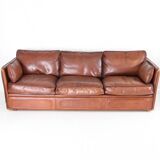 Roche Bobois 3-seater leather sofa