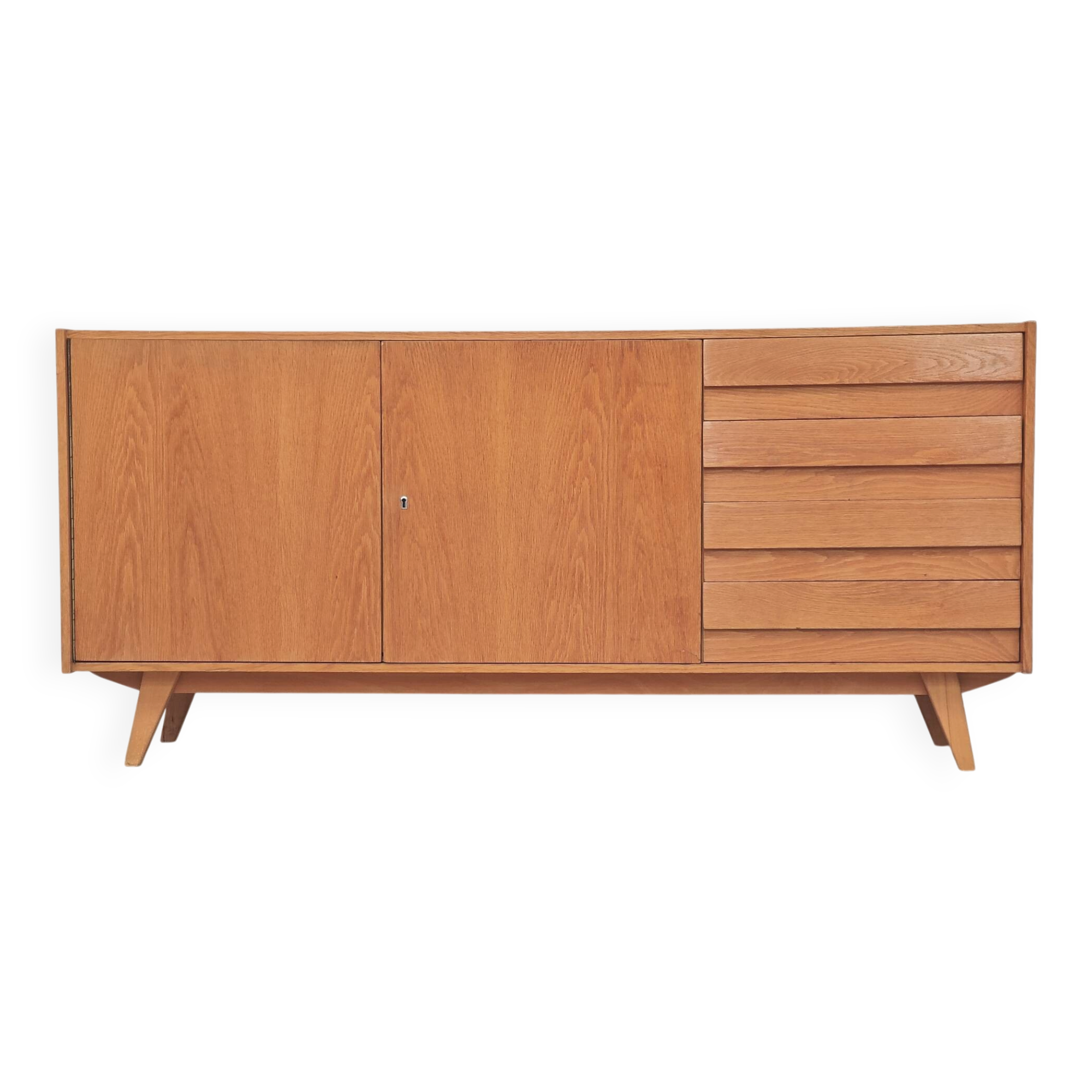 Enfilade U460 light wood by Jiri Jiroutek for Interier Praha 1960