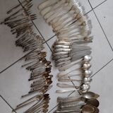 Asian silver cutlery