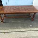 Grande table de ferme chene