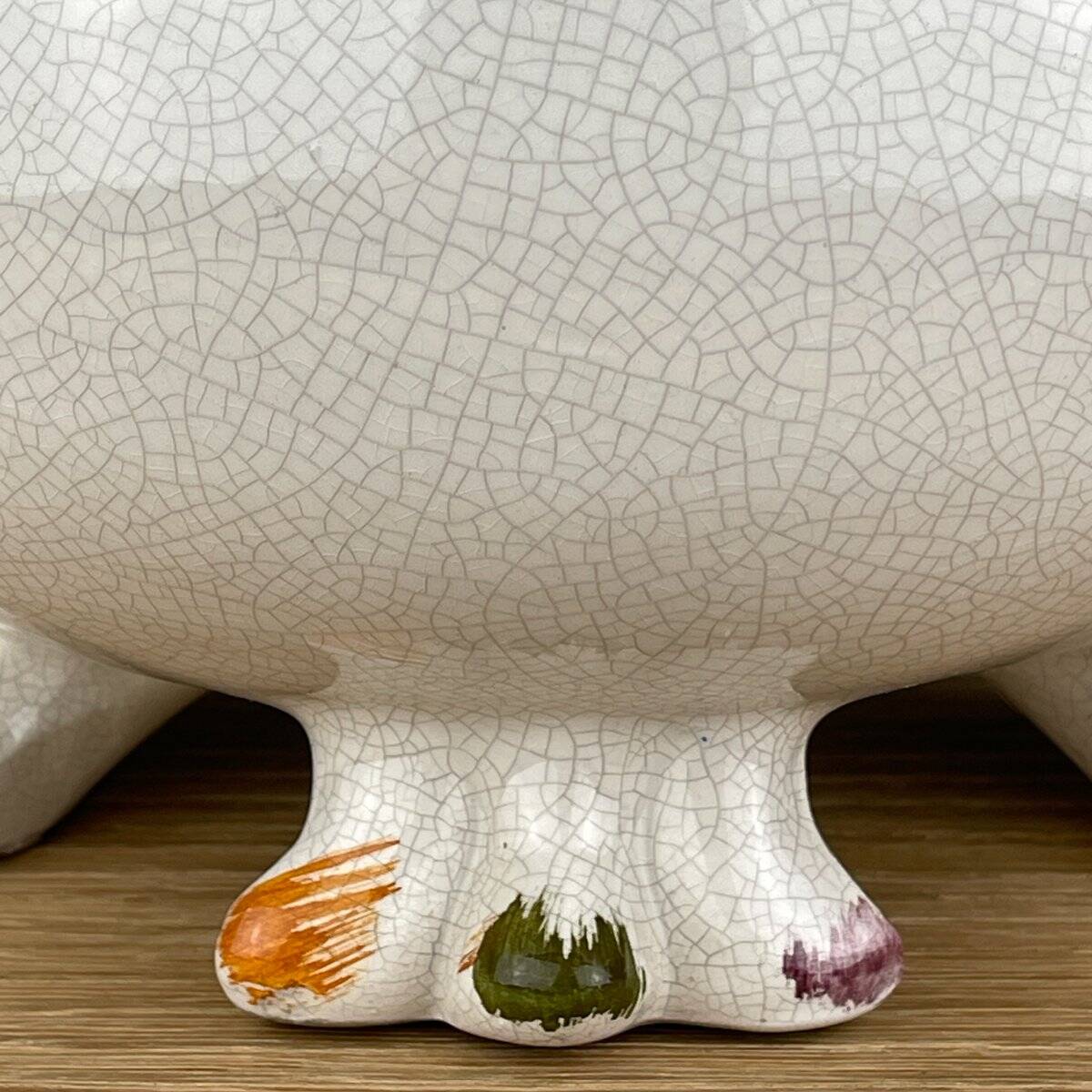 Vintage Italian ceramic pitcher from the mid-20th century by Bassano, 1970s.