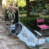 Octagonal Venetian mirror 89 x 68 cm