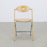 4x Postmodern Folding Chair by Ruud-Jan Kokke for Kembo, 1980s