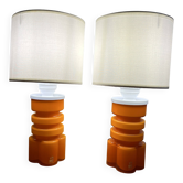 Pair of Ström lamps