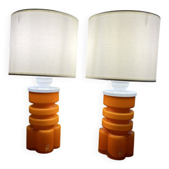 Pair of Ström lamps