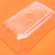 Duralex butter dish France 1950s transparent glass