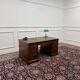 English Classic Desk with Green Leather