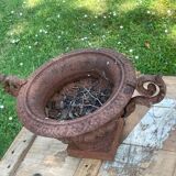 Medici vase cast iron / garden or interior decoration