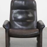 Vintage Leather Design Armchair by De Sede, Model DS50