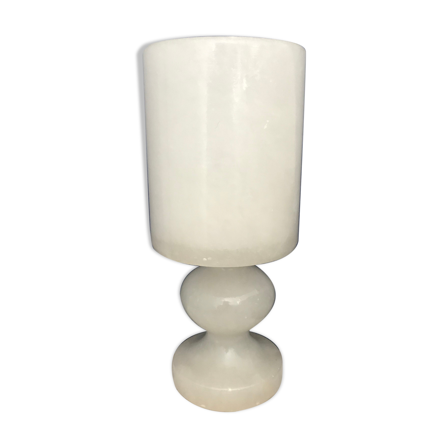 Alabaster table lamp