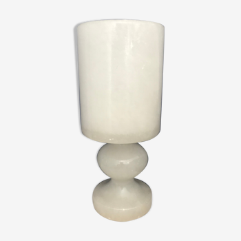 Alabaster table lamp