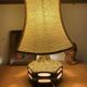 German fat lava ceramic lamp West Germany Stein Keramik 6620 (1950s)