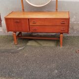 Scandinavian teak dressing table