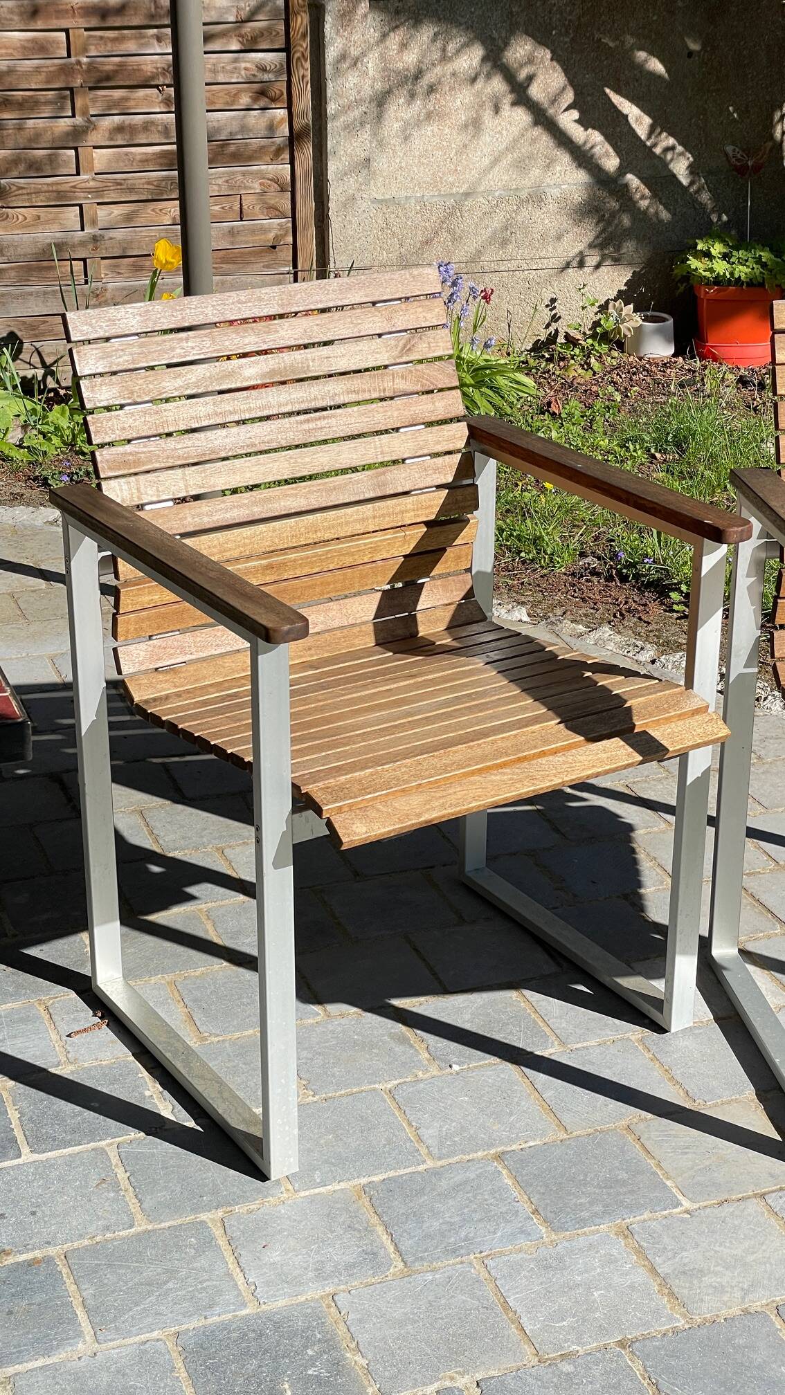 Paire de fauteuils esprit Karin Mobring Ikea