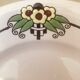 Set of 5 dessert plates - Longwy Bijoux - Art Deco