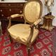 Fauteuil cabriolet de style Louis XVI époque Napoleon III