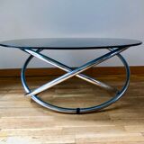 Chrome coffee table