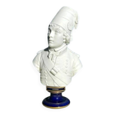 Buste en biscuit de Sèvres « Barra » daté 1891
